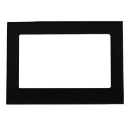Jet Black Solid Color Magnetic Frame