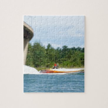 Jet Boats on a run, St Joseph Island Jigsaw Puzzle Jet Boats on a run, St Joseph Island Jigsaw Puzzle