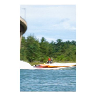 Jet Boats on a run, St Joseph Island Stationery Jet Boats on a run, St Joseph Island Stationery