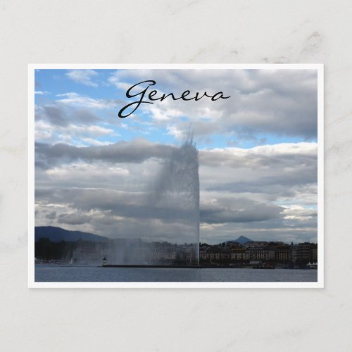 jet deau geneva postcard