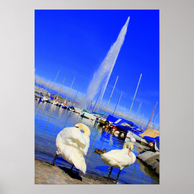 Jet d'Eau Poster (Front)