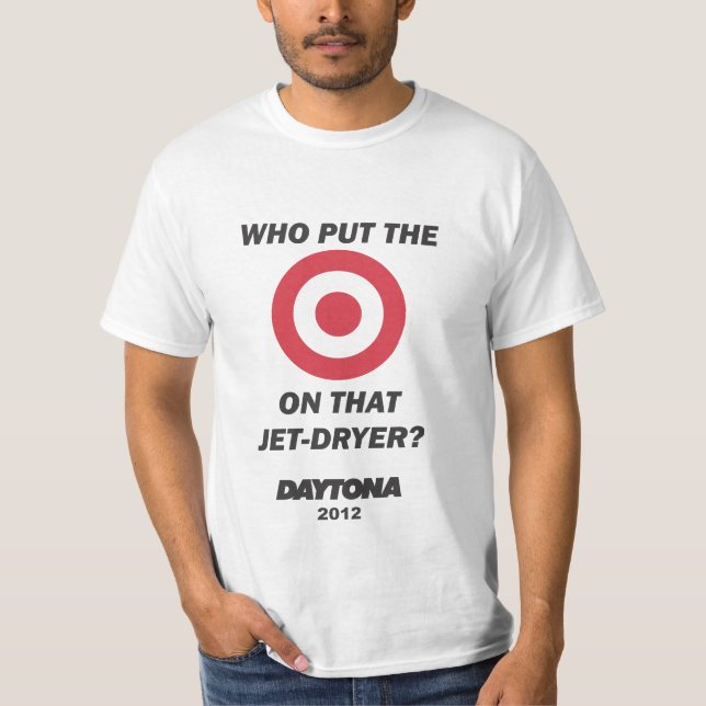Jet Dryer Crash - Daytona 500 T-Shirt (Front)