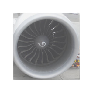 Jet Engine 12" x 12" Gallery Wrap