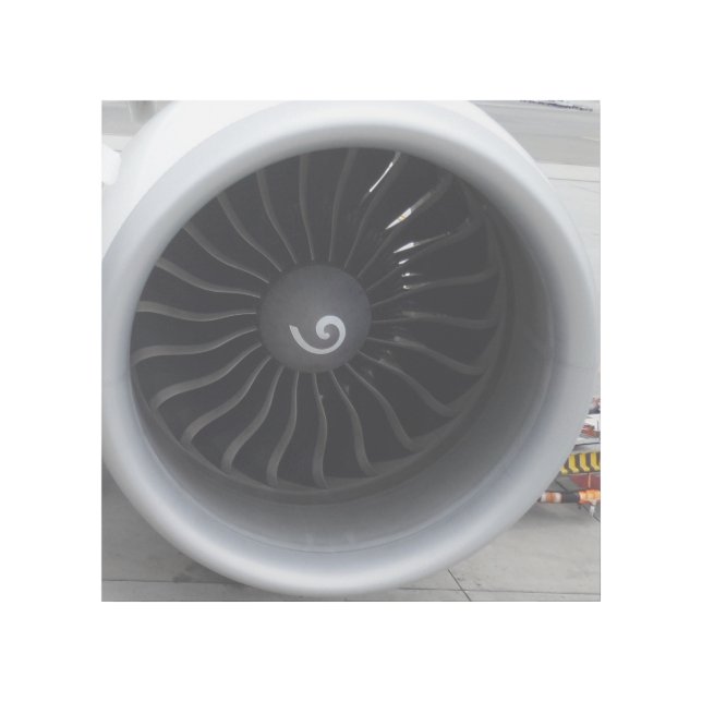 Jet Engine 12" x 12" Gallery Wrap (Front)