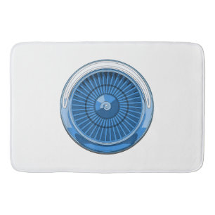 Jet Engine Bath Mat
