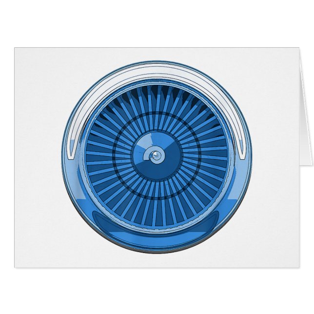 Jet Engine Cards (Front Horizontal)