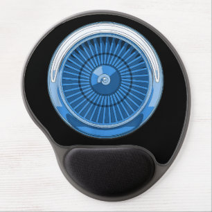 Jet Engine Gel Mouse Pad