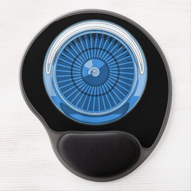 Jet Engine Gel Mouse Pad (Front)