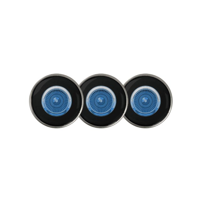 Jet Engine Golf Ball Marker (3 Up)