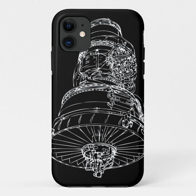 Jet Engine iphone 5 case (Back)