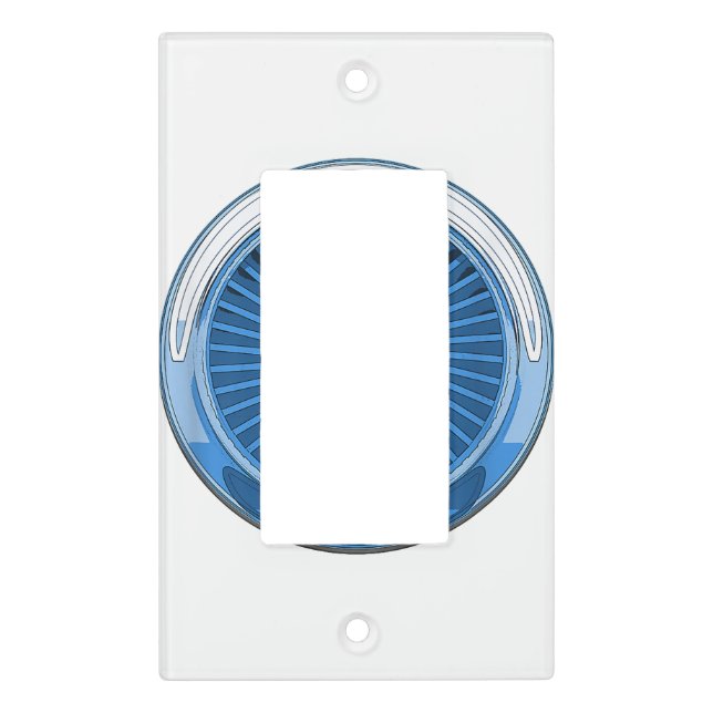 Jet Engine Light Switch Cover (Front)