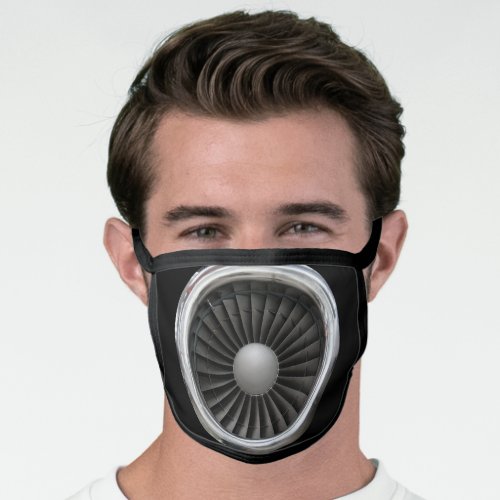 Jet Engine Turbine Fan Face Mask