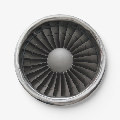 Jet Engine Turbine Fan Paper Plates