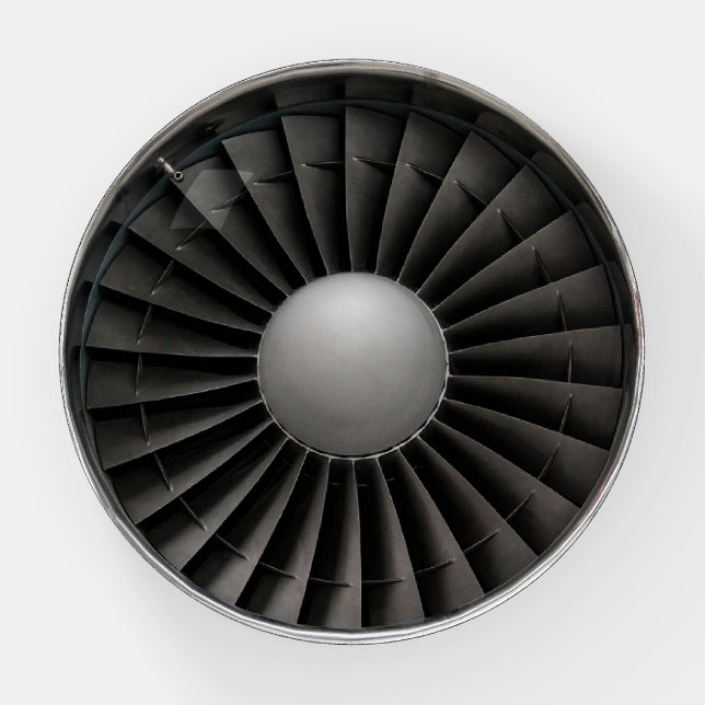Jet Engine Turbine Fan Paperweight (Front)