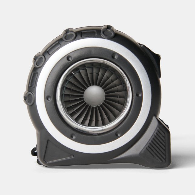 Jet Engine Turbine Fan Tape Measure (Front)