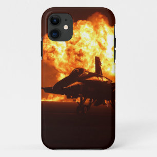 Jet Fighter Flames iPhone 11 Case