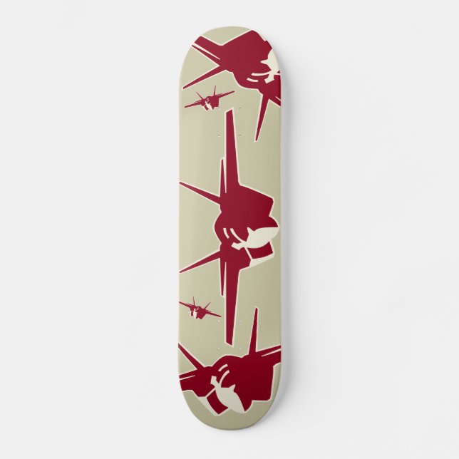 Jet fighter skateboard (Front)
