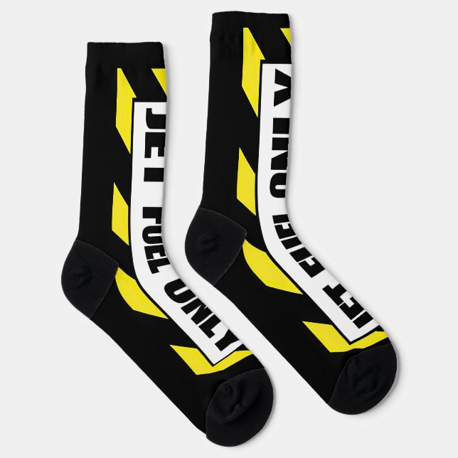 Jet Fuel Crew Socks (Right)