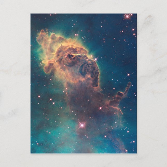 Jet in Carina Nebula Postcard (Front)