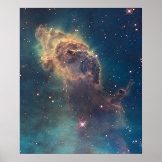 Jet in Carina Nebula Poster