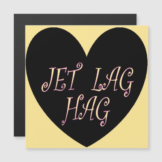 JET LAG HAG TRAVEL DESIGN (Front/Back)