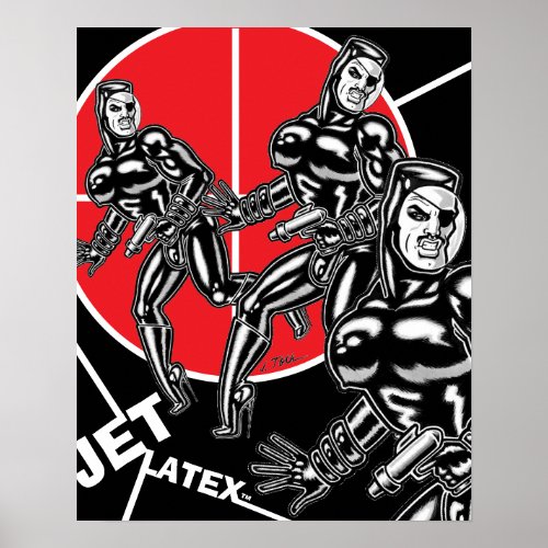 Jet Latex™/Bullseye Poster