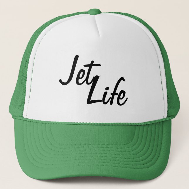 Jet Life Snapback Trucker Hat (Front)