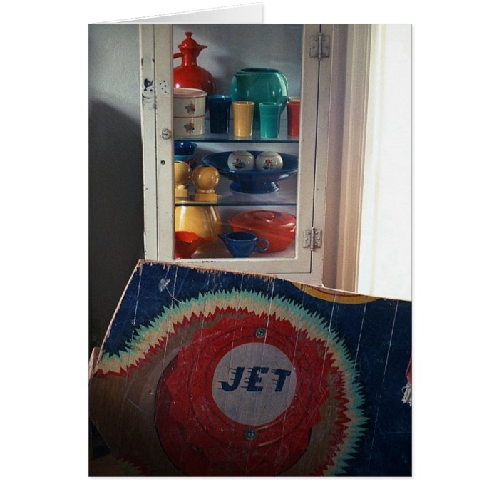 Jet Pinball Mural & Fiesta Display Card