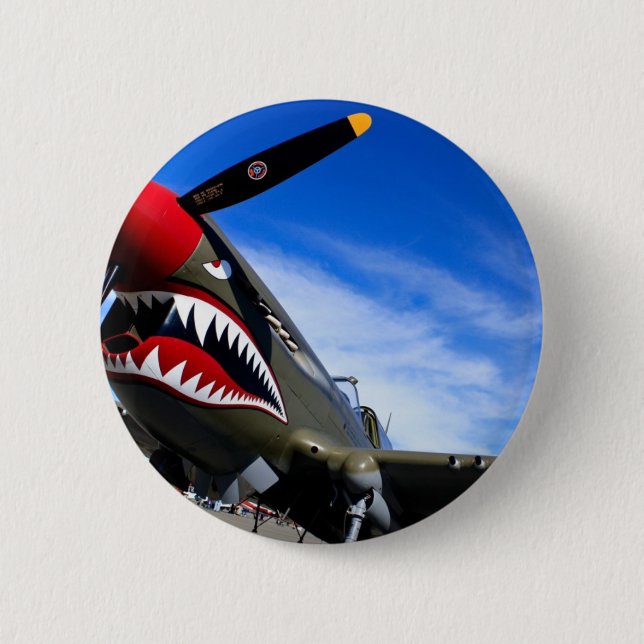 Jet Plane Aircraft Pilot Destiny Congratulations Button (Front)
