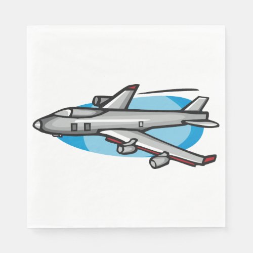 Jet Plane Paper Napkins