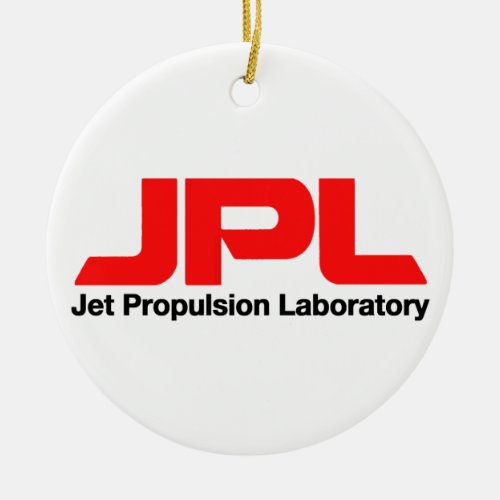 Jet Propulsion Laboratory Ceramic Ornament