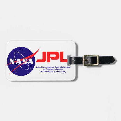 Jet Propulsion Laboratory Luggage Tag