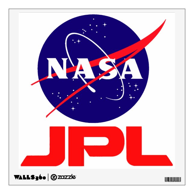 Jet Propulsion Laboratory Wall Sticker (Front)