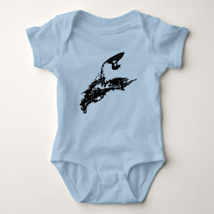 Jet ski big jump baby bodysuit