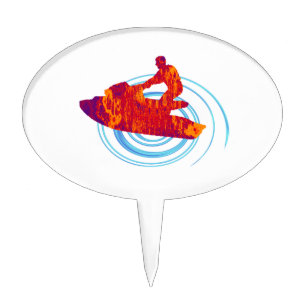 Jet Ski Cake Topper