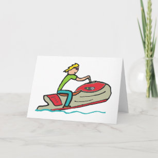 Jet Ski Cards Zazzle