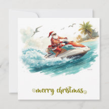 Jet Ski Christmas Holiday with Santa Claus