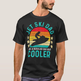 Jet Ski Dad Like A Regular Dad But Cooler Vintage  T-Shirt