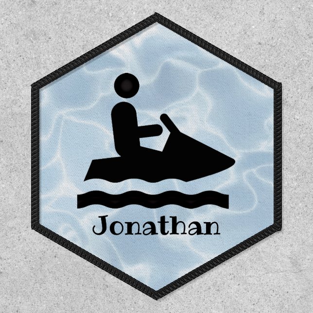 Jet Ski Design Patch (Front)