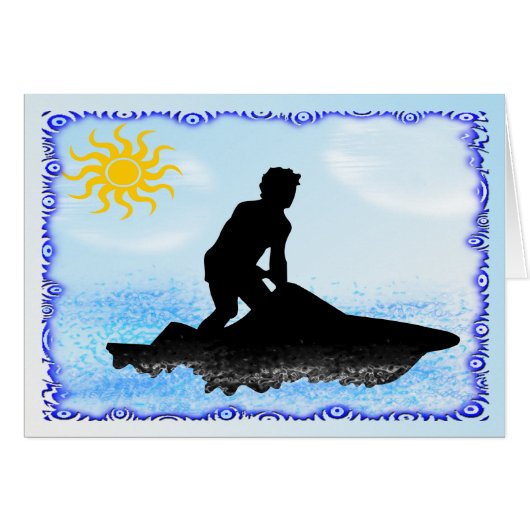 Jet Ski Dreams Cards (Front Horizontal)