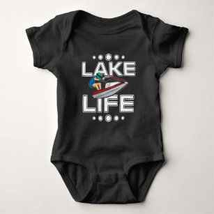 Jet Ski Gift Lake Life Beach Holiday Funny Jetski Baby Bodysuit