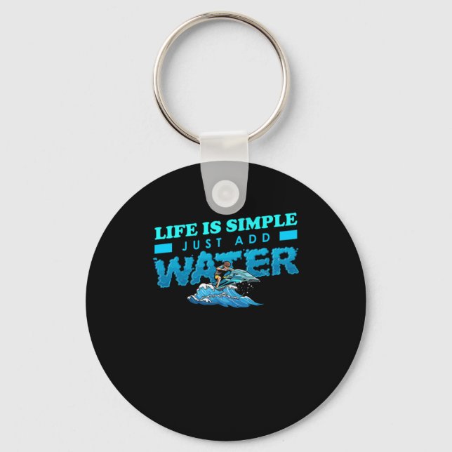 Jet Ski Keychain (Front)