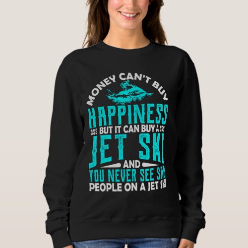 Jet Ski Kids Funny Men Women Camping Teenager Summ Sweatshirt