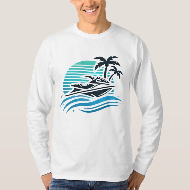 Jet ski logo T-Shirt (Front)