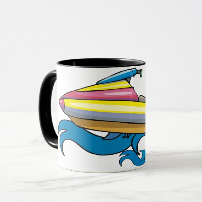 Jet Ski Mug (Front Left)