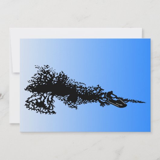 Jet ski on wave (Front)