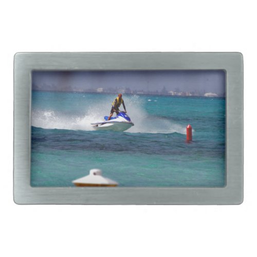 Jet Ski Paradise Belt Buckle