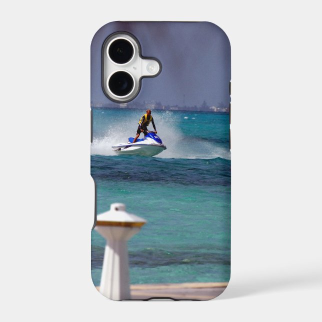Jet Ski Paradise Iphone Case (Back)