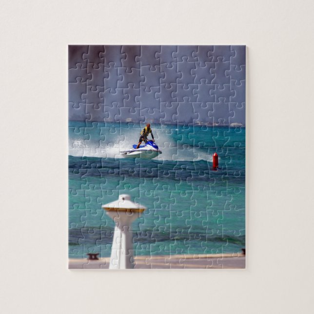 Jet Ski Paradise Jigsaw Puzzle (Vertical)