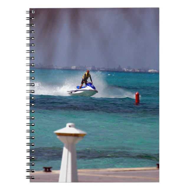 Jet Ski Paradise Notebook (Front)